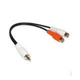 Intronics AV Splitter Cable - 0.2m (AK2025)
